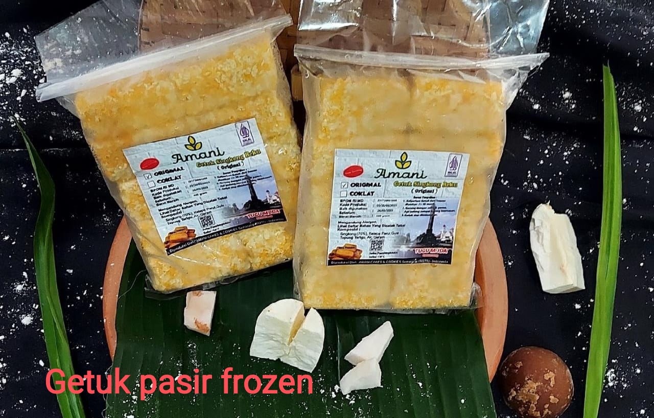 Getuk pasir frozen